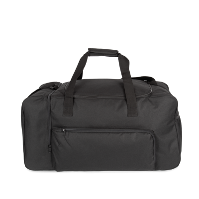 Large sports bag with side compartment